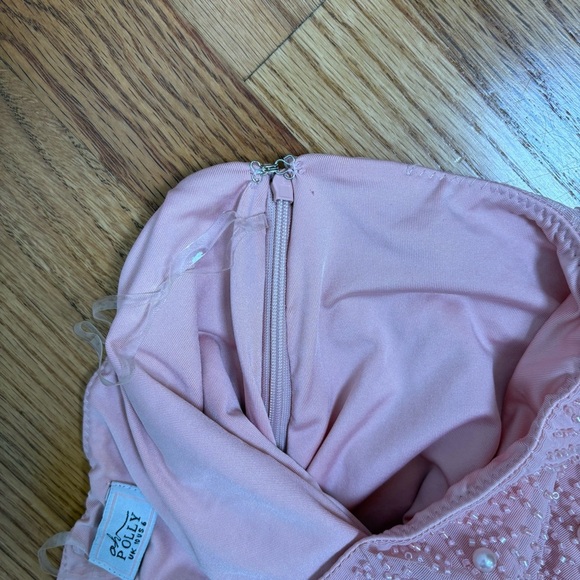 OH POLLY La Desirade Bordeaux Maxi Skirt in Rose prom formal special occasion 6 - Picture 13 of 17